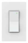 Qolsys Interruptor de Luz Inteligente IQSWH-PG, 1 Botones, PowerG, Blanco 