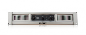 QSC Amplificador Estéreo de Audio GX3, 2 Canales, 300W RMS, Plata