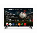 Qtouch Smart TV LED GTV0032 32", HD, Negro