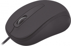 Mouse Quaroni Óptico MAQ02N, Alámbrico, USB, 1200DPI, Negro