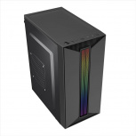 Gabinete Quaroni QCMT-09, Mini-Tower, Micro-ATX/Mini-ITX, USB 2.0/3.0, con Fuente de 500W, sin Ventiladores Instalados, Negro - Imagen adicional 2