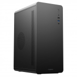 Gabinete Quaroni QCMT-13, Micro-Tower, ATX/Micro-ATX/Mini-ITX, USB 2.0/3.0, con Fuente de 500W, sin Ventiladores Instalados, Negro