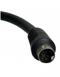 Radox Cable de Video Mini Din Macho - 6 RCA Macho, 1.8 Metros