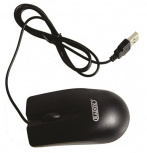 Mouse Radox Óptico, Alámbrico, USB, Negro