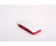 Raspberry Carcasa para Pi Zero W, Blanco/Rojo - No Incluye Placa
