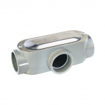 RAWELT Caja Condulet Roscada T OT-0097C, 1 1/4", Aluminio