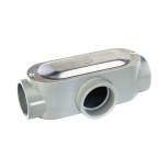 RAWELT Caja Condulet Roscada T OT-0307C, 2", Aluminio