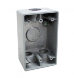 Rawelt Caja Condulet RR-0473, 3 Puertos, 3/4", Aluminio