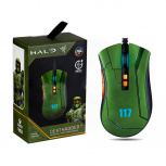Mouse Gamer Razer Óptico DeathAdder V2 Edición Halo Infinite, Alámbrico, USB, 20000DPI, Verde