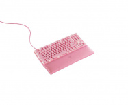 Teclado Gamer Razer Huntsman V2 TKL RGB, Teclado Mecánico, Linear Optical Red, Alámbrico, Rosa (Inglés)