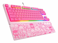 Teclado Gamer Razer Ornata V3 Tenkeyless LED RGB TKL, Alámbrico, USB, Rosa, Inglés 