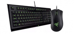Kit de Teclado y Mouse Razer Cynosa Abyssus Lite Gamer, Alámbrico, USB, Negro (Español)