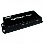 Redleaf Video Splitter HDMI, 2 Puertos HDMI, Negro