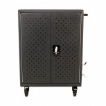 Redleaf Estación de Carga LCC-24, 24 Contactos AC, 125V, Negro