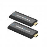 Redleaf Kit Extensor HDMI, Inalámbrico, WiFi, hasta 50 Metros, Negro