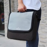 Redlemon Maletín de Poliéster y Nylon 80025 para Nintendo Switch, Gris/Negro