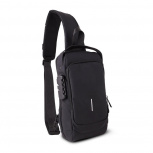Redlemon Mochila de Poliéster con Candado 83082-Bl, Negro