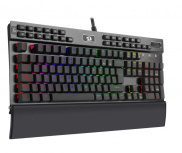 Teclado Gamer Redragon YAMA K550 LED RGB, Teclado Mecánico, Redragon Purple, Alámbrico, USB, Negro, Español