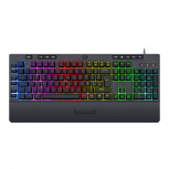 Teclado Gamer Redragon Shiva K512 LED RGB, Alámbrico, USB, Negro, Español
