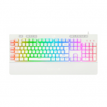 Teclado Gamer Redragon Shiva LED RGB, Alámbrico, USB, Blanco, Español