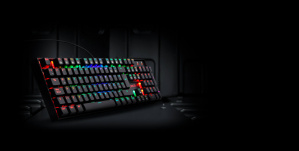 Teclado Gamer Redragon Mitra LED RGB, Teclado Mecánico, Linear, Alámbrico, USB, Negro, Español
