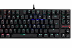 Teclado Gamer Redragon Kumara Magnetic LED RGB TKL, Teclado Mecánico, Redragon Magnetic, Alámbrico, USB, Negro, Español