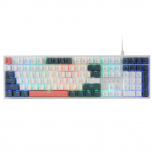 Teclado Gamer Redragon Trundle LED RGB, Teclado Mecánico, Redragon Red, Inalámbrico, USB/RF Inalámbrico/Bluetooth, Negro, Español