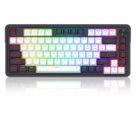 Teclado Gamer Redragon Ucal LED RGB 75%, Alámbrico, USB, Negro, Inglés