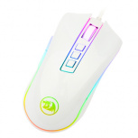 Mouse Gamer Redragon Óptico Cobra M711, Alámbrico, USB A, 5000DPI, Blanco