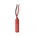 Resideo Bobina de Cable para Alarma Genesis, 18 AWG, 152 Metros, Rojo