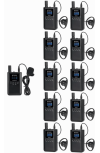 Retekess Radio, Portátil TT125, 999 Canales, 2.4GHz