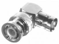 RF Industries Conector Coaxial BNC Macho - BNC Hembra, Níquel