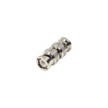 RF Industries Conector Coaxial de Barril BNC Macho - BNC Macho, Plata