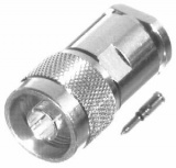 RF Industries Conector N Macho, Plata