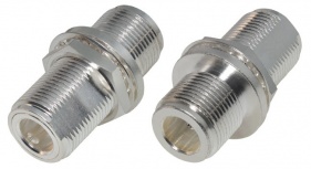 RF Industries Conector Coaxial N Hembra, Plata
