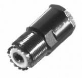RF Industries Conector Coaxial de Rosca UHF Hembra, Plata