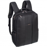 Rivacase Mochila 8165 Black de Poliéster/Polietileno para Laptop 15.6", Negro 