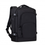 Rivacase Mochila de Poliéster 8461 para Laptop hasta 17.3", Negro
