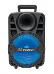 Robson Bocina Portátil MSA-8208, Bluetooth, Alámbrico/Inalámbrico, USB-A, 80W, Negro