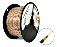 Rockers Bobina de Cable Coaxial, 24 AWG, 100 Metros