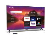 Roku Smart TV QLED R6A5R 65", 4K Ultra HD, Negro