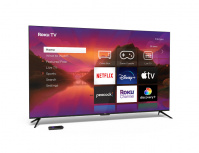 Roku Smart TV QLED R4A5R 75", 4K Ultra HD, Negro