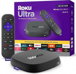 Roku Reproductor para Transmisión Multimedia ‎Roku Ultra 2024, Roku OS, 4K Ultra HD, Wi-Fi, HDMI