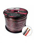 Romms Bobina de Cable Polarizado, 22 AWG, 500 Metros, Forro Transparente