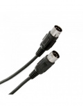 Romms Cable AUX Midi Macho - Midi Macho, 3 Metros, Negro