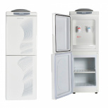 Royal Dispensador de Agua AQUASTYLE, Blanco, con Gabinete de Almacenamiento