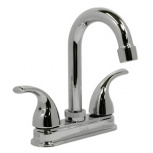 Rugo Mezcladora 24IG, Cromo, para Lavabo de Baño