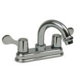 Rugo Mezcladora 24PP, Cromo, para Lavabo de Baño