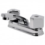 Rugo Mezcladora 24QR, Latón, para Lavabo de Baño