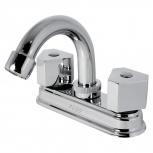 Rugo Mezcladora 24TR, Acero Inoxidable, para Lavabo de Baño